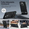 ESR for iPhone 15 Pro Max Case, Metal Kickstand Case, 3 Stand Modes - Black