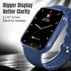 Swiss Military Rhine3 Smart Band with Bluetooth Calling &amp; Fitness Tracker 7-Day Battery | IP67 - Blue
