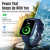 Swiss Military Rhine3 Smart Band with Bluetooth Calling &amp; Fitness Tracker 7-Day Battery | IP67 - Blue