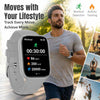 Swiss Military Rhine3 Smart Band with Bluetooth Calling & Fitness Tracker 7-Day Battery | IP67 - Grey