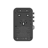 Momax 1-World+ 3-Port Travel GaN Charger With Built-in USB-C Cable 70W