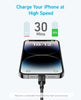 Anker 322 USB-C to Lightning Cable – 10 ft / 3 m, Black, 60 W PD – Model A81B7H11
