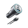 Anker 335 Car Charger 67W with Type C to Type C Cable