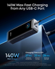 Anker Prime Power Bank, 26,250mAh 3-Port Portable Charger with 300W Max Output, Two-Way Charging, TSA-Approved