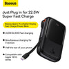 Baseus Qpow Pro Digital Display Fast Charge Power Bank 10000mAh 22.5W Type-C Edition Black