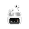 New ANC/ENC A9 PRO 5th Generation Wireless Earbuds with LED Smart Touch Screen Display Active Noise Cancellation