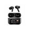 New ANC/ENC A9 PRO 5th Generation Wireless Earbuds with LED Smart Touch Screen Display Active Noise Cancellation - Black