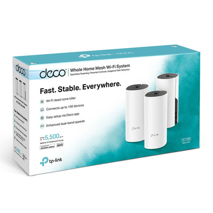 Tp-Link M4 AC1200 Whole Home Mesh Wi-Fi System (3 Pack)