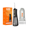 Bitvae C6 Water Flosser for Teeth, for Travel with 6 Jet Tips, 3 Modes 5 intensities, IPX7 Waterproof