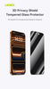 Lanex Privacy Tempered Glass Protector for Iphone 17 Pro and Pro Max