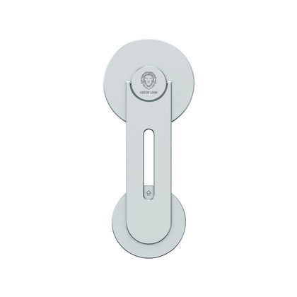 Green Lion Magsafe Adjustable Phone Holder - Silver - مثبت قابل للتعديل للهاتف على اجهزه الابتوب مع خاصية المق سيف من شركة قرين لايون