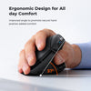 MEETION BTM008 Wireless Mouse, Ergonomic Mouse, Bluetooth Vertical Rechargeable Mice, 4 Adjustable DPI 800-2400, Bluetooth 5.2+5.2+USB Mouse