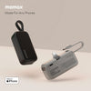 MOMAX 1-Power Mini 5000mah 3 in 1 Power Bank with Lightning Plug