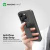 Amazing Thing Matte Pro Magnetic Case iPhone 15 Pro Max - Black + EZ Full cover tempered glass screen protector installation kit for iphone 15 Pro Max