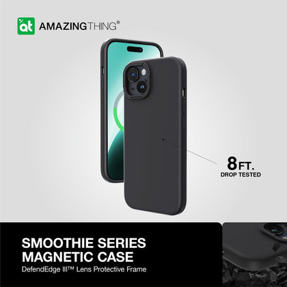 Amazing Thing Smoothie Magnetic Case | iPhone 15 - Black