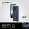 Amazing Thing Titan Pro Holder Drop-proof Case | iPhone 15 Pro Max - Blue