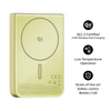 1-Power S.Pass² 10000mAh Semi SSB Magnetic Wireless Battery Pack (CCC) - Titanium