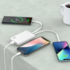 WiWU Endurance Built-in Dual Cable Power bank 10000mAh - White