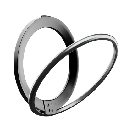 Momax Magnetic Phone Ring Hoop - Black