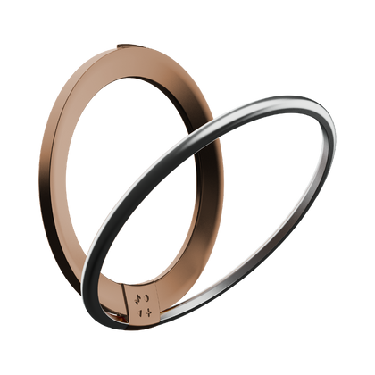 Momax Magnetic Phone Ring Hoop - Desert Titanium