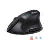 MEETION BTM008 Wireless Mouse, Ergonomic Mouse, Bluetooth Vertical Rechargeable Mice, 4 Adjustable DPI 800-2400, Bluetooth 5.2+5.2+USB Mouse