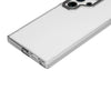 Levelo Clara Metallica PC Case For Samsung S24 Ultra - ClearBlack