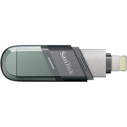 Sandisk iXpand Flash Drive With Lightning USB 3.1 256GB Grey/Green