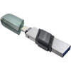 Sandisk iXpand Flash Drive With Lightning USB 3.1 128GB Grey/Green