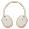 BASEUS Bowie D05 Wireless Bluetooth Headset Foldable HiFi Stereo Music Headphone - Creamy WHite