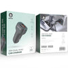 Green Lion 38W Dual Port Car Charger Black