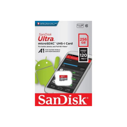 SanDisk Ultra A1 MicroSDXC Card 256GB