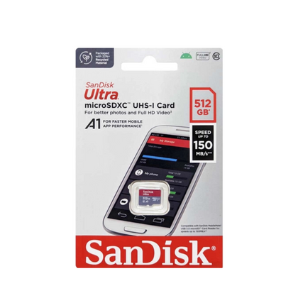 SanDisk Ultra A1 MicroSDXC Card 512GB
