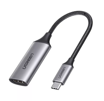 Ugreen USB C to HDMI Adapter Cable 4K 60Hz Thunderbolt 3 Type C HDMI 2.0 Converter (Grey)