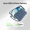 Belkin Power Bank 10000mah with Integrated Cable USB-C - Blue