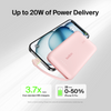 Belkin Power Bank 10000mah with Integrated Cable USB-C - Pink