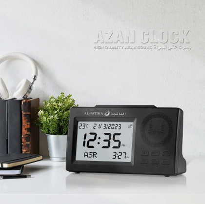 AL-FATIHA LCD AZAN Clock FAJ-106