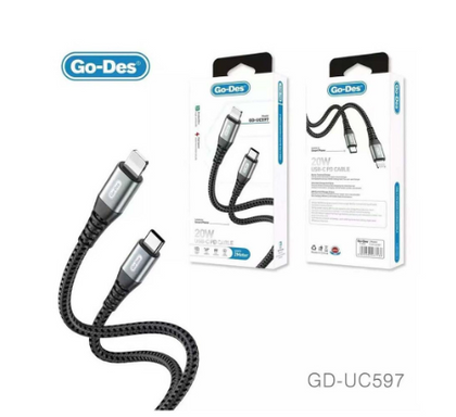 GO-DES TypeC to Lightning 20W Cable 2M
