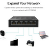 TP-Link LS1005G 5-Port Gigabit Ethernet Switch, 10/100/1000Mbps