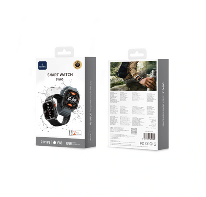 Wiwu SW05 Sports Smart Watch Black