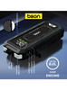 Bson Turbo Kick Jump Starter – 16000mAh, QDSP Quick Start, Up to 8L Gas/Diesel Engines, 3-Mode Dual Brightness LED Light, Power Bank Function