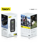 Bson Turbo Kick Jump Starter – 16000mAh, QDSP Quick Start, Up to 8L Gas/Diesel Engines, 3-Mode Dual Brightness LED Light, Power Bank Function