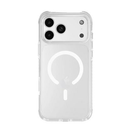 UNIQ Combat Triple-Layered Protective Phone Case with MagSafe for iPhone 17 Pro – White