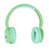WiWU Wireless headphone for Kids Comfortable PU leather Long Working time - Green