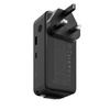 Momax 1-Pac⁺ 10000mAh 3in1 Hybrid GaN Battery Pack with Built-In Retractable Cable - Black