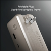 Momax 1-Pac⁺ 10000mAh 3in1 Hybrid GaN Battery Pack with Built-In Retractable Cable - Titanium(Copy)