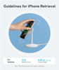 Anker MagGo iPhone 17 MagSafe Charger Compatible Stand, 15W Fast Magnetic Wireless Charging Station, Qi2 Certified 360° Wireless Charger, Magnetic Stand for iPhone 17/16/15/14/13 Series (No Adapter)