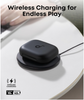 soundcore AeroFit 2 by Anker, Open-Ear Headphones, Translation Earbuds Real Time, 4 Adjustable Positions for Every Ear Size, 2x Richer Bass, Hi-Res, 42H Playtime, IP55,AI Clear Calls,Wireless Charging