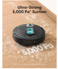 eufy L60 Hybrid Robot Vacuum Cleaner with Mop and Self-Empty Station, Hair Detangling Technology, Up to 60 Days of Hands Free Cleaning, Ultra Strong 5,000 Pa Suction to Remove Hair, Dust, Mop Pad