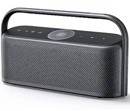Soundcore Motion X600 Portable Bluetooth Speaker, Hi-Res Spatial Audio with Wireless 50W Sound, IPX7 Waterproof, Pro EQ, AUX-in, Portable Speaker for Home, Office, Backyard and Bathroom Use