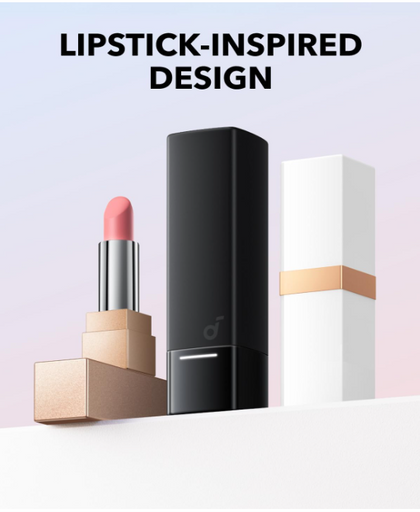 Soundcore A30i by Anker, Smart Noise Cancelling Earbuds, Lipstick-Shaped Stylish Design, Tiny, Lightweight Comfort, Clear Sound, IP54, 15H Playtime in ANC Mode, Wireless Earbuds, Bluetooth 5.4